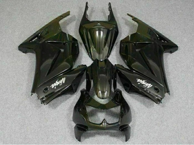 Schwarz 08-12 EX250 Motorrad Vollverkleidung