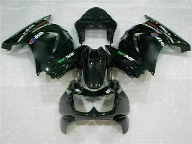 Schwarz 08-12 EX250 Motorrad Vollverkleidung & Plastik