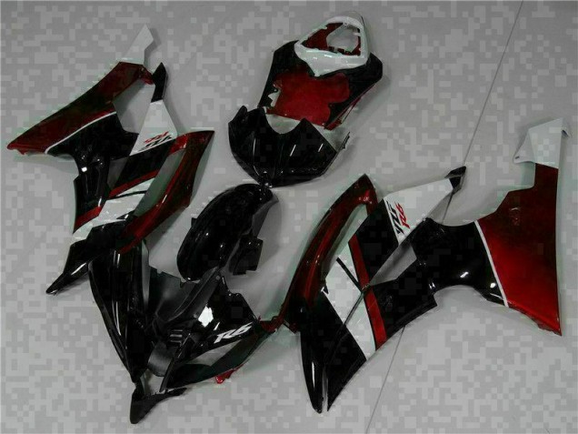 Schwarz 08-16 YZF R6 Motor Vollverkleidung Schwarz 08-16 YZF R6 Motor Vollverkleidung