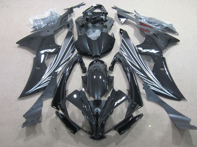 Schwarz 08-16 YZF R6 Motorrad Verkleidungen & Plastik Schwarz 08-16 YZF R6 Motorrad Verkleidungen & Plastik