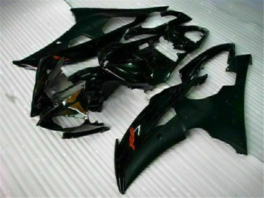 Schwarz 08-16 YZF R6 Motorrad Vollverkleidung