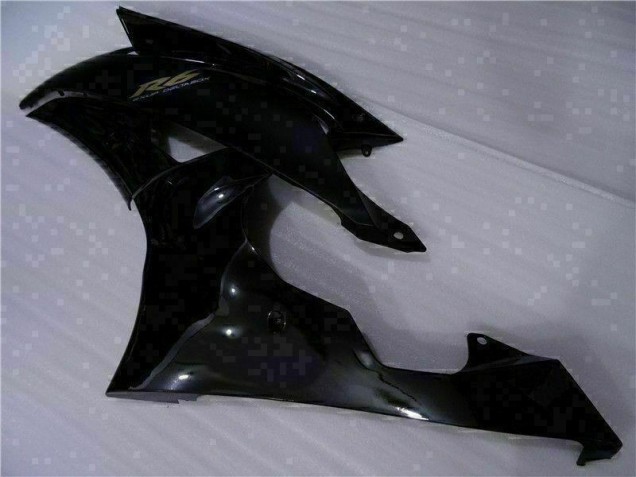 Schwarz 08-16 YZF R6 Motorrad Vollverkleidung & Plastik