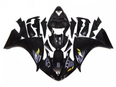 Schwarz 09-11 YZF R1 Motorrad Verkleidung
