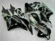 Schwarz 09-12 CBR600RR Motorrad Verkleidung & Plastik