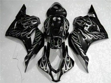 Schwarz 09-12 CBR600RR Motorrad Verkleidungen