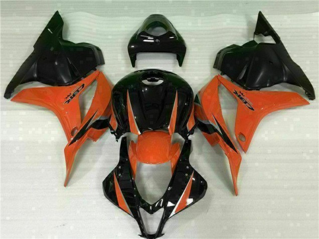Schwarz 09-12 CBR600RR Motorrad Vollverkleidung Schwarz 09-12 CBR600RR Motorrad Vollverkleidung