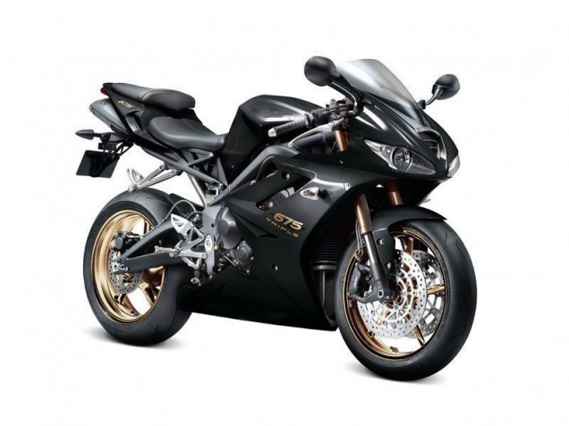 Schwarz 09-12 Daytona 675 Triple Motorrad Verkleidung Schwarz 09-12 Daytona 675 Triple Motorrad Verkleidung