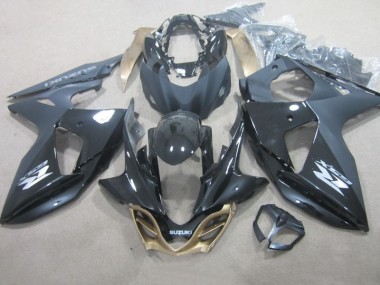Schwarz 09-16 GSXR 1000 Motorrad Verkleidungen