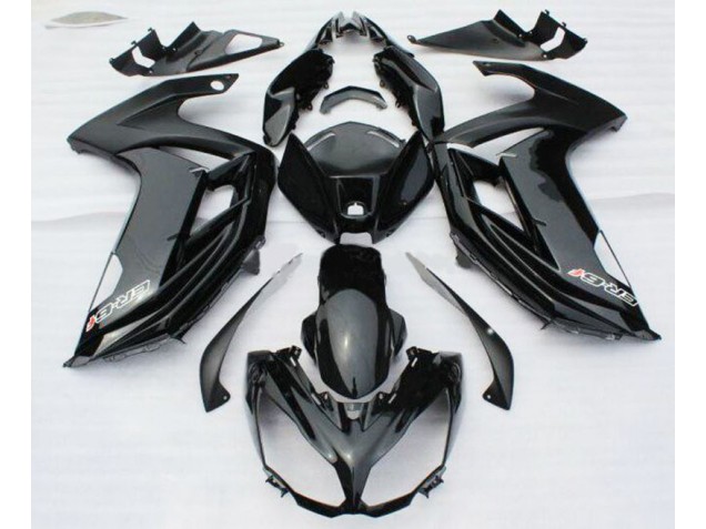 Schwarz 12-14 ER6F Motorrad Verkleidung Schwarz 12-14 ER6F Motorrad Verkleidung