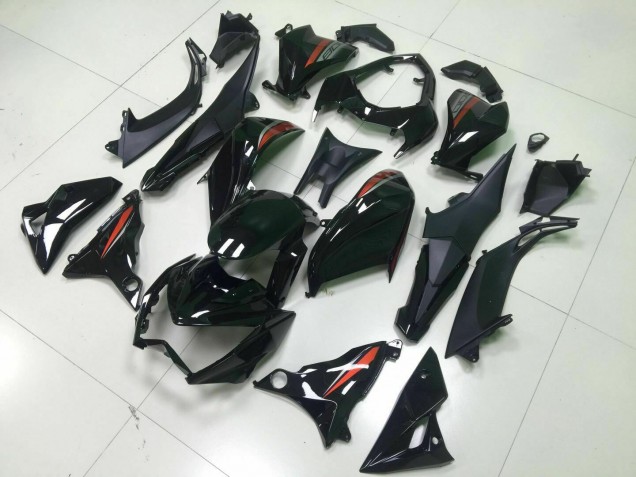 Schwarz 13-16 Z800 Motorrad Verkleidung Schwarz 13-16 Z800 Motorrad Verkleidung