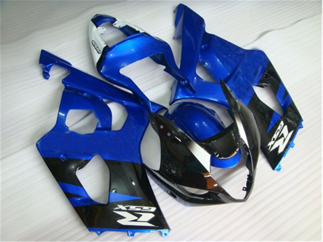 Schwarz Blau 03-04 GSXR 1000 Motorrad Verkleidung Schwarz Blau 03-04 GSXR 1000 Motorrad Verkleidung