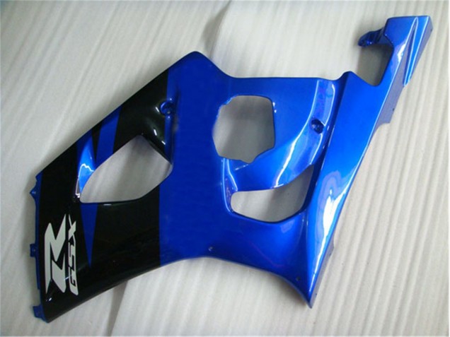 Schwarz Blau 03-04 GSXR 1000 Motorrad Verkleidung Schwarz Blau 03-04 GSXR 1000 Motorrad Verkleidung