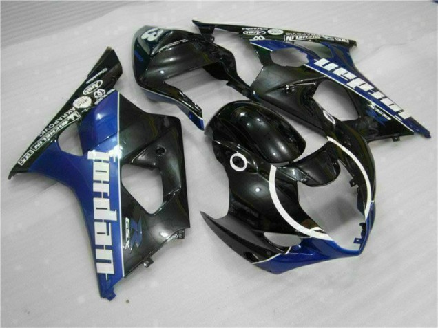 Schwarz Blau 03-04 GSXR 1000 Motorrad Verkleidung & Plastik Schwarz Blau 03-04 GSXR 1000 Motorrad Verkleidung & Plastik