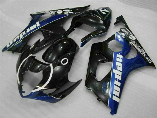 Schwarz Blau 03-04 GSXR 1000 Motorrad Verkleidung & Plastik Schwarz Blau 03-04 GSXR 1000 Motorrad Verkleidung & Plastik