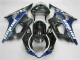 Schwarz Blau 03-04 GSXR 1000 Motorrad Verkleidung & Plastik Schwarz Blau 03-04 GSXR 1000 Motorrad Verkleidung & Plastik