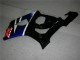 Schwarz Blau 03-04 GSXR 1000 Motorrad Verkleidungen Schwarz Blau 03-04 GSXR 1000 Motorrad Verkleidungen