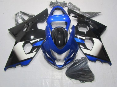Schwarz Blau 04-05 GSXR 600 Motorrad Verkleidung