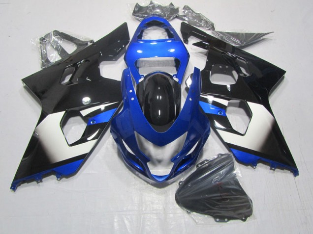 Schwarz Blau 04-05 GSXR 600 Motorrad Verkleidung Schwarz Blau 04-05 GSXR 600 Motorrad Verkleidung