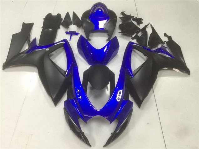 Schwarz Blau 06-07 GSXR 600/750 Motorrad Verkleidung Schwarz Blau 06-07 GSXR 600/750 Motorrad Verkleidung