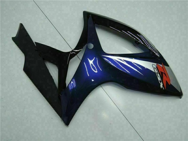 Schwarz Blau 06-07 GSXR 600/750 Motorrad Vollverkleidung Schwarz Blau 06-07 GSXR 600/750 Motorrad Vollverkleidung