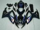 Schwarz Blau 06-07 GSXR 600/750 Motorrad Vollverkleidung Schwarz Blau 06-07 GSXR 600/750 Motorrad Vollverkleidung
