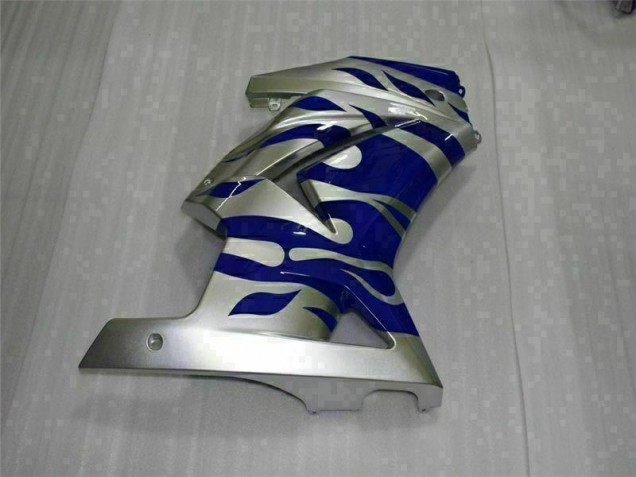 Schwarz Blau 08-12 EX250 Motorrad Verkleidung Schwarz Blau 08-12 EX250 Motorrad Verkleidung