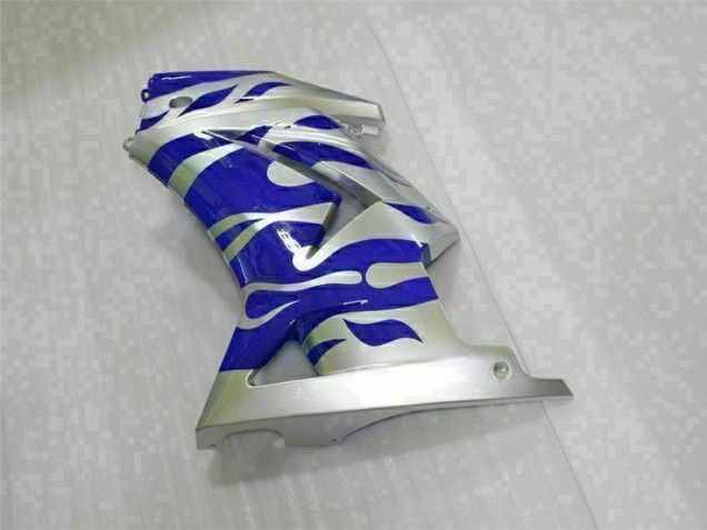Schwarz Blau 08-12 EX250 Motorrad Verkleidung Schwarz Blau 08-12 EX250 Motorrad Verkleidung