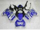 Schwarz Blau 08-12 EX250 Motorrad Verkleidung Schwarz Blau 08-12 EX250 Motorrad Verkleidung