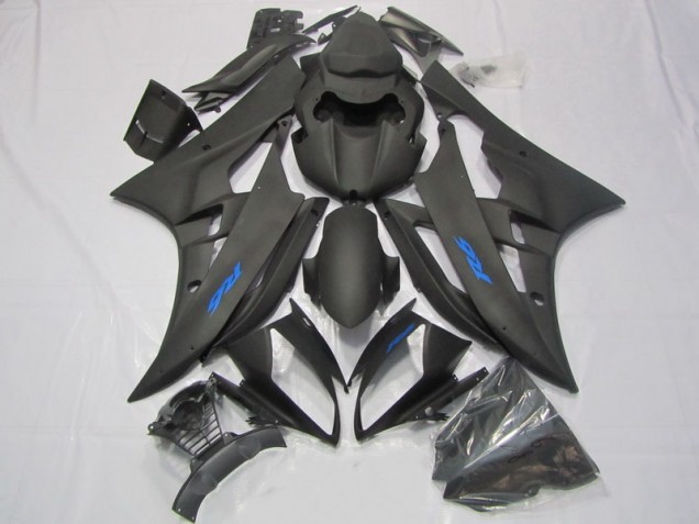 Schwarz Blau Aufkleber 06-07 YZF R6 Motorrad Verkleidung Schwarz Blau Aufkleber 06-07 YZF R6 Motorrad Verkleidung