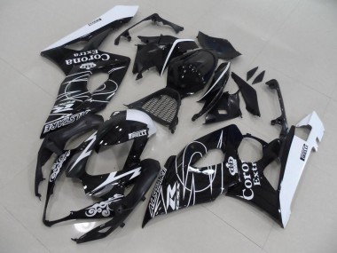 Schwarz Corona 05-06 GSXR 1000 Motorrad Verkleidung