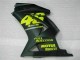 Schwarz Gelb 46 08-12 EX250 Motorrad Verkleidung Schwarz Gelb 46 08-12 EX250 Motorrad Verkleidung
