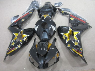 Schwarz Gelb ENERGY DRINK 06-07 CBR1000RR Motorrad Verkleidung
