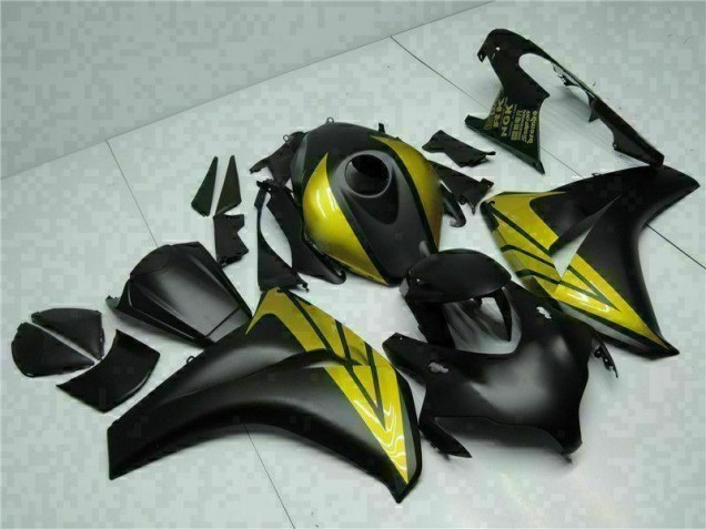 Schwarz Gold 08-11 CBR1000RR Motorrad Verkleidung Schwarz Gold 08-11 CBR1000RR Motorrad Verkleidung