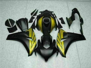 Schwarz Gold 08-11 CBR1000RR Motorrad Verkleidung