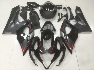 Schwarz Grau 05-06 GSXR 1000 Motorrad Verkleidung