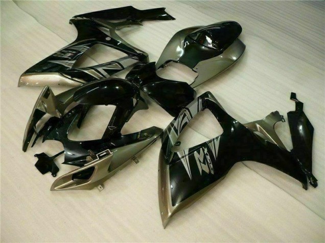 Schwarz Grau 06-07 GSXR 600/750 Motorrad Verkleidung Schwarz Grau 06-07 GSXR 600/750 Motorrad Verkleidung