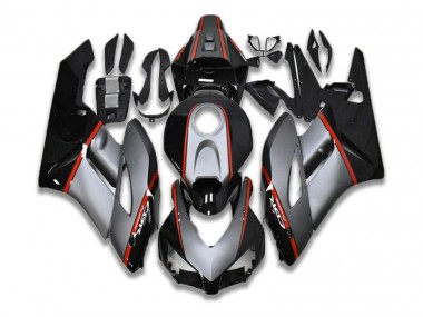 Schwarz Grau Rot 04-05 CBR1000RR Motorrad Verkleidung
