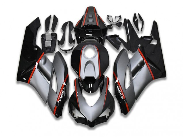 Schwarz Grau Rot 04-05 CBR1000RR Motorrad Verkleidung