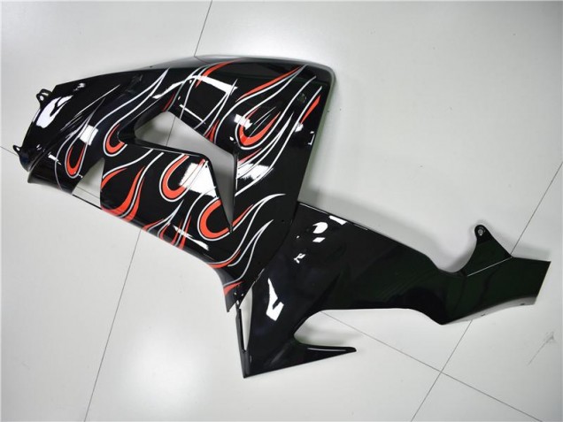 Schwarz Grau Rot 06-07 ZX10R Motorrad Verkleidung Schwarz Grau Rot 06-07 ZX10R Motorrad Verkleidung