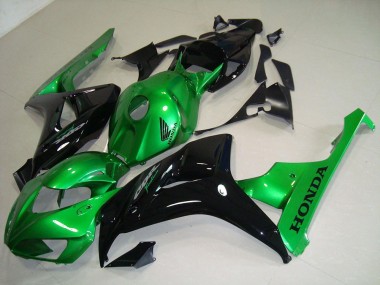 Schwarz Grün 06-07 CBR1000RR Motorrad Verkleidung