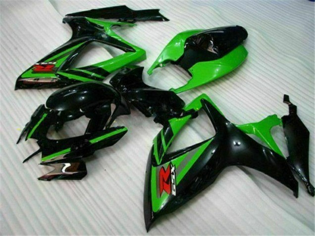 Schwarz Grün 06-07 GSXR 600/750 Motorrad Verkleidung Schwarz Grün 06-07 GSXR 600/750 Motorrad Verkleidung