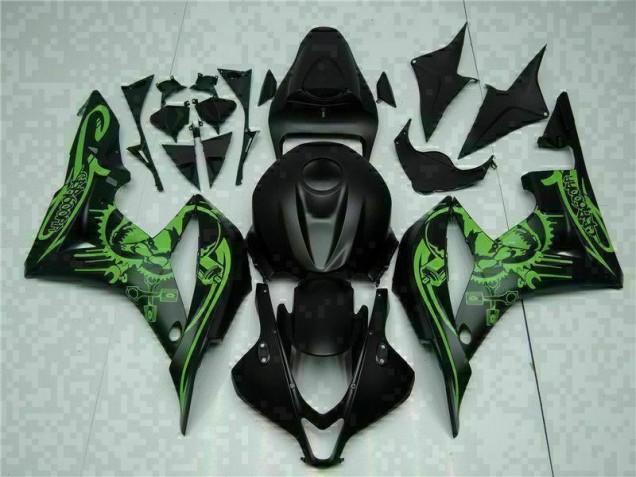 Schwarz Grün 07-08 CBR600RR Motorrad Verkleidung Schwarz Grün 07-08 CBR600RR Motorrad Verkleidung