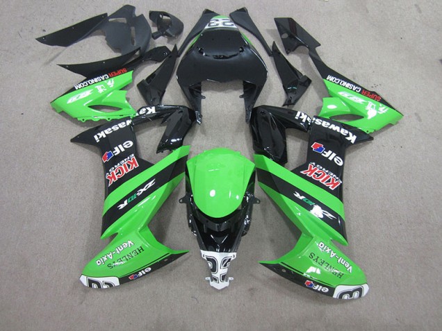 Schwarz Grün 08-10 ZX10R Motorrad Verkleidung Schwarz Grün 08-10 ZX10R Motorrad Verkleidung