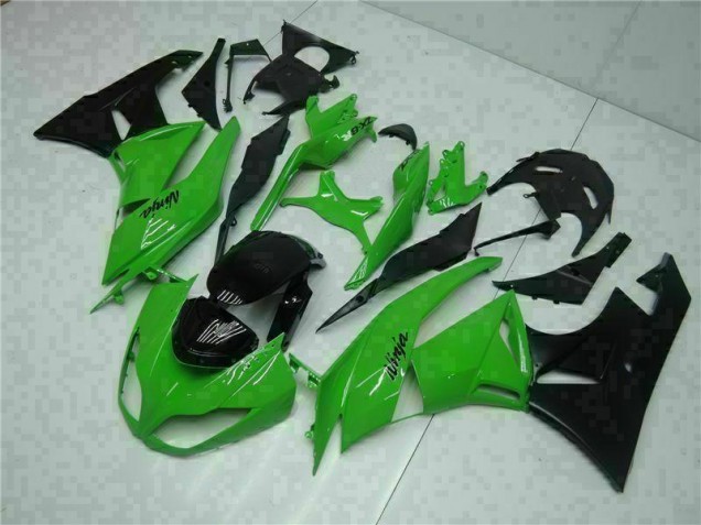 Schwarz Grün 09-12 ZX6R Motorrad Verkleidung & Plastik Schwarz Grün 09-12 ZX6R Motorrad Verkleidung & Plastik