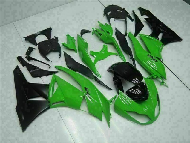 Schwarz Grün 09-12 ZX6R Motorrad Verkleidung & Plastik Schwarz Grün 09-12 ZX6R Motorrad Verkleidung & Plastik