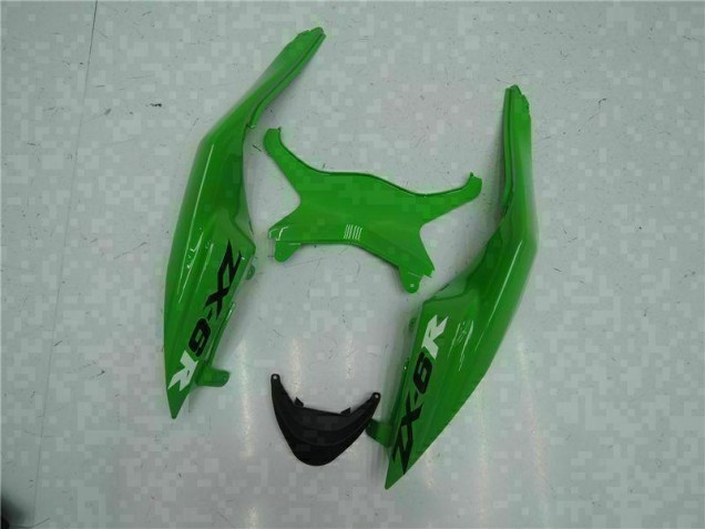 Schwarz Grün 09-12 ZX6R Motorrad Verkleidung & Plastik Schwarz Grün 09-12 ZX6R Motorrad Verkleidung & Plastik