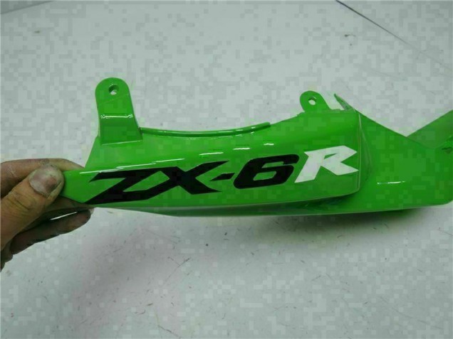 Schwarz Grün 09-12 ZX6R Motorrad Verkleidung & Plastik Schwarz Grün 09-12 ZX6R Motorrad Verkleidung & Plastik