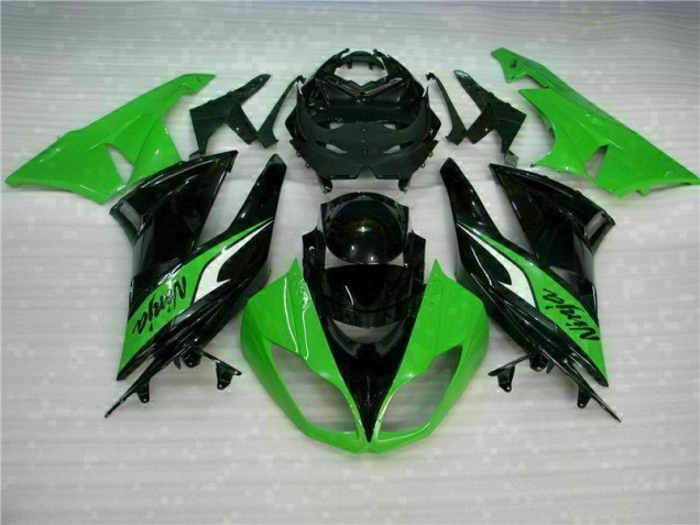 Schwarz Grün 09-12 ZX6R Motorrad Vollverkleidung Schwarz Grün 09-12 ZX6R Motorrad Vollverkleidung
