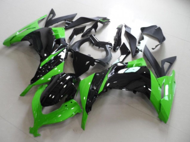 Schwarz Grün 13-16 ZX300R Motorrad Vollverkleidung