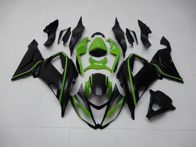 Schwarz Grün 13-18 ZX6R Motorrad Verkleidungen